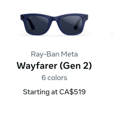 Meta   Wayfarer 2 black 1