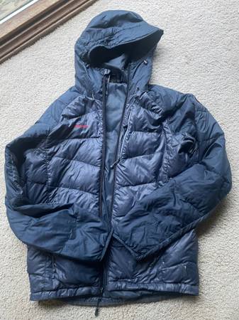 Mamut medium-large warm down coat - dark blue 1