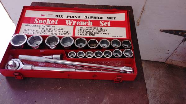 3/4 drive socket set 1