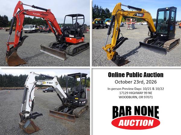 EXCAVATOR | PUBLIC AUCTION 1