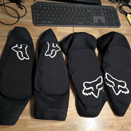 Fox Racing Enduro Mountain Full Set Of Knee And Elbow Pads NEW 1