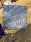 6"x6" Marblestone Blue Marble Frost poof tile 1