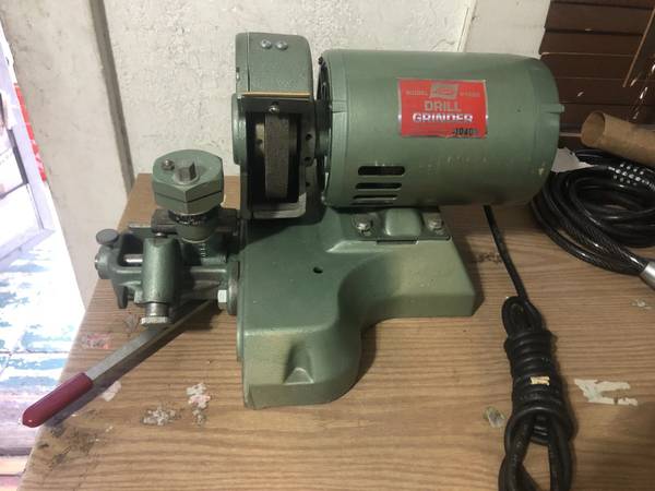 Heavy Duty Drill Bit Sharpener Lisle 91000 Drill Grinder Runs Smoothly 1