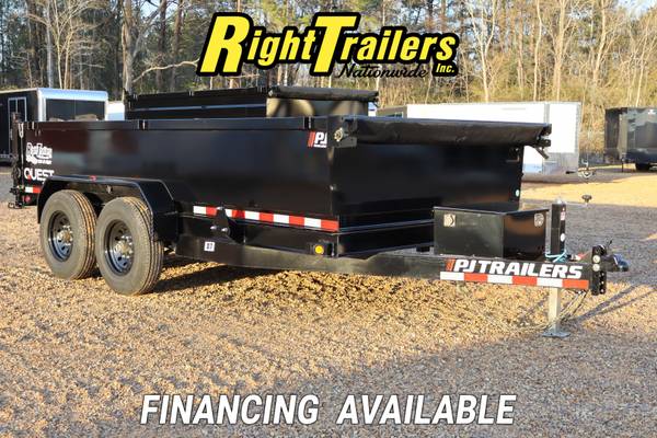 Used Below Dealer Cost! 2026 7x14x2 PJ Dump Trailer — $151 in Dothan