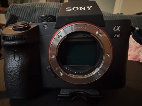 Sony A7iii with Accessories ILCE 7M3