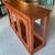 Oak Sideboard Serving Buffet Dining Cabinet w/ 2 Doors, Mirrored Rear Panel 2 thumbnail