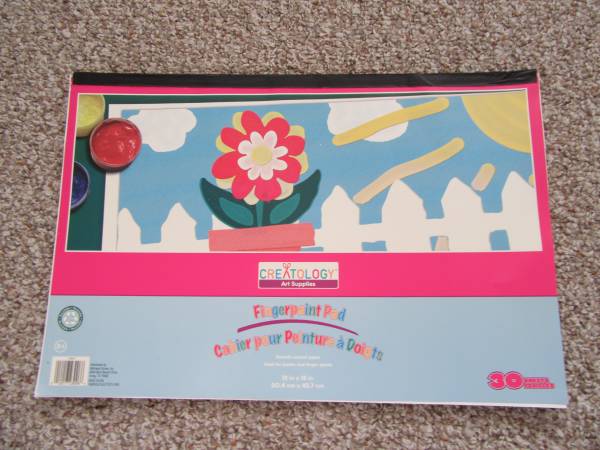 Creatology Fingerpaint Pad 12" x 18" 1
