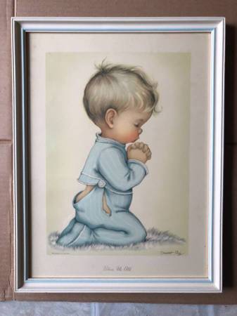 Framed Print Bless Us All Boy  1948 1