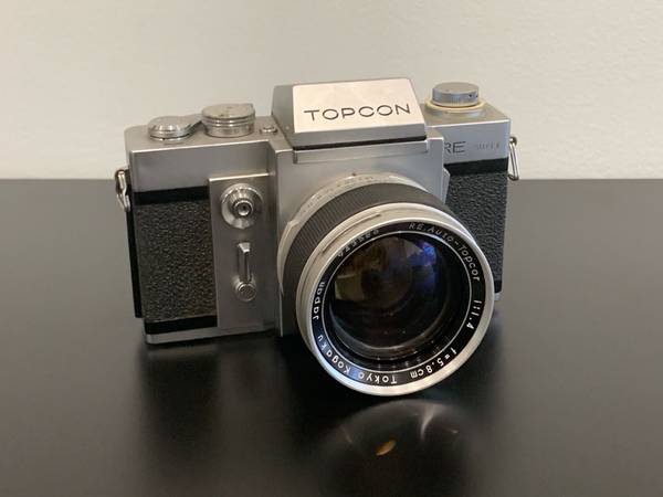 Topcon RE super with 58mm 1.4 1