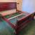 King Size Sleigh Bed (no box springs, no mattress) 2 thumbnail