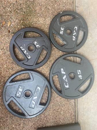 olympic weight plates $1 a lb 1