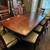 Solid Dark Cherry Dining Room Set - Table, Chairs, Big Hutch 2 thumbnail
