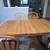 Richardson company solid oak table and chairs 6 thumbnail