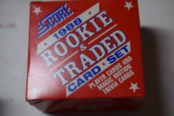 1988 Score Baseball Rookie and Traded Set 1