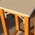 oak and corion plant stand accent table 3 thumbnail
