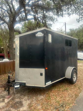 Custom built enclosed trailer 1