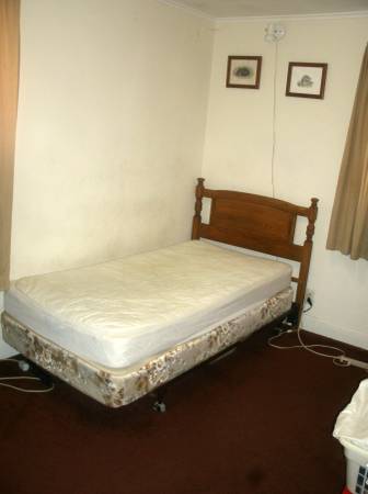 Twin Bed Frame Headboard & Mattress 1