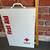 Vintage Porcelain Enamelled Emergency First Aid Box 1 thumbnail