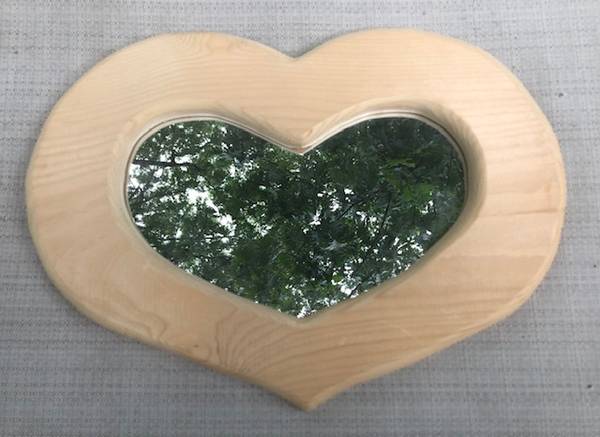 Wood Heart Frame 1