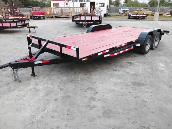 "DING SPECIAL!"❌REDUCED💎 7 x 20 Ft. Car-Hauler W/2 * 3.5K Dual Axles 1