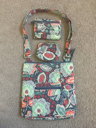Vera Bradley handbag set Handbag Purse Wallet 1