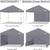 ABC 10X10 10' WHITE CANOPY ROLLING BAG TENT SHELTER CATERING OUTDOOR 2 thumbnail