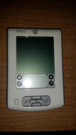 Palm Zire 21 Handheld PDA Portable Data Device Digital Notepad 1