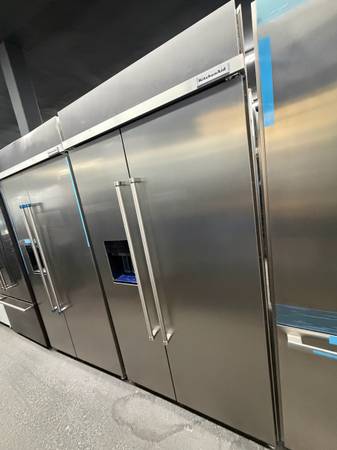 Stainless steel Side x Side Refrigerator Built-In 1