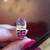 Sterling Silver Ring (Size 7-8) with Big Amethyst Stones 8 thumbnail