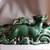 Vintage 1960s Green Deer TV Lamp with Planter 1 thumbnail