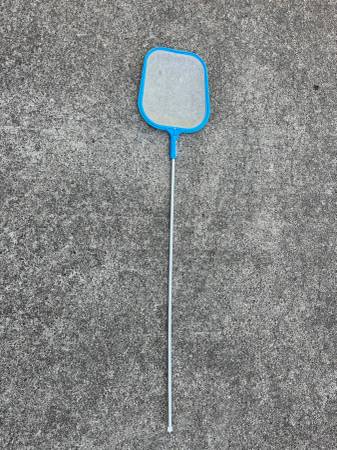 Pool leaf skimmer net, 4ft handle + 1ft net 1