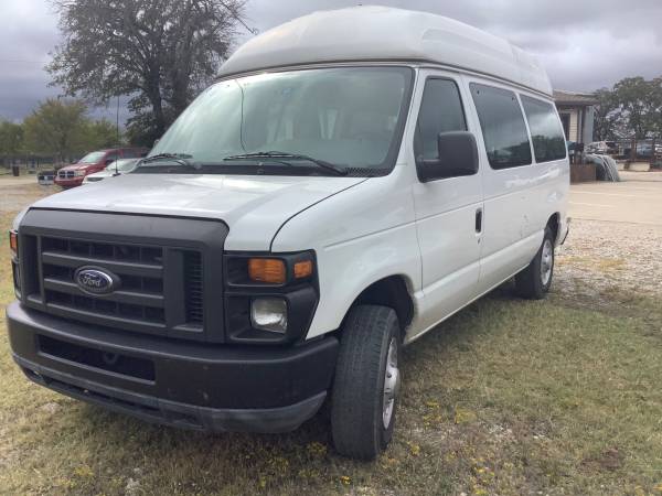 2011 FORD E150 VAN WITH RAISED ROOF & HANDICAP LIFT 1