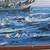 "Nautical Tall Ship at Sea" by K. Maskell, oil on canvas 5 thumbnail