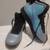 Nike Air Force One Foamposite Black Blue 1 thumbnail
