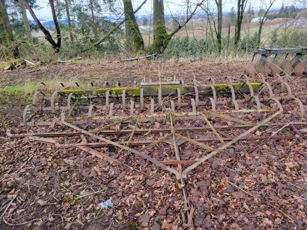 JD pull type 12 foot spring tooth 1