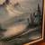 Stunning Mid 20 Century Oil on Canvas Alpine Sea Scape by L Cottings 4 thumbnail