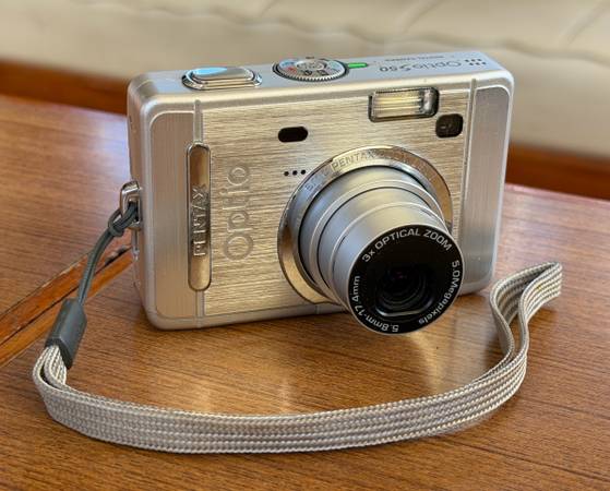 Pentax Optio S50 pocket size digital camera. Barely used - general