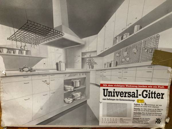 Chrome wall grids for kitchen or ? 1