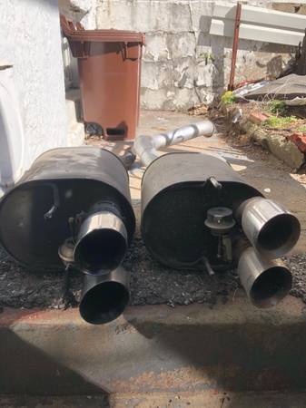 C-6 GRAND SPORT  CORVETTE NPP AXEL BACK EXHAUST 1