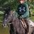 REDUCED 2023 Grey 15.1 HH Tennessee Walking Horse Stallion Trail Show 6 thumbnail