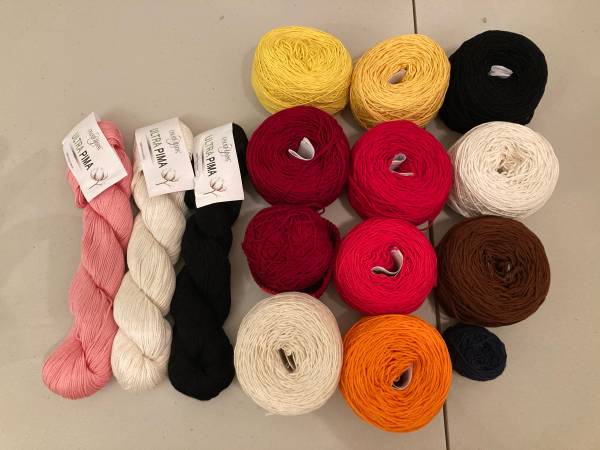 Cascade Pima Cotton yarn 1