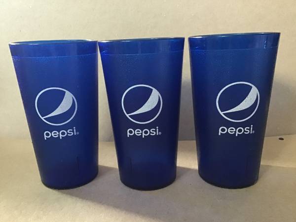 Pepsi Plastic Glasses 1
