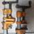 2 SETS PONY 503 PIPE CLAMP 1" PIPE SIZE 48 & 60" POLES 2 thumbnail
