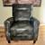 Gray Leather Pushback Recliner 1 thumbnail