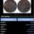 1804 U.S. DRAPED BUST HALF CENT PENNY 1/2c COIN (VF-Very Fine) 6 thumbnail