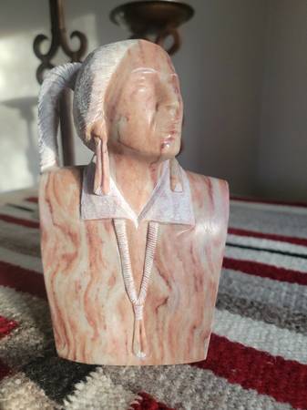 Alabaster Bust by Michael J. Chee (MJ Chee) 1