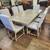 Gray table and eight chairs 1 thumbnail