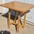 Tall Square Wooden Dining Table 3 ft. x 3 ft. x 3 ft. 3 thumbnail