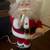 Vintage Motionette Animated & Lighted  Santa Claus with Candle 1 thumbnail