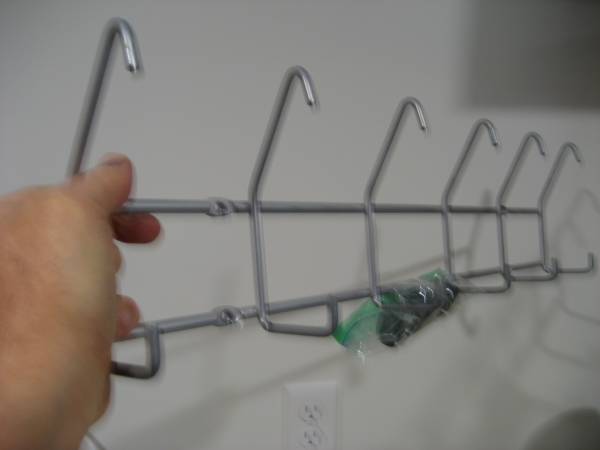 Wall Mounted Coat/Utility Rack 1